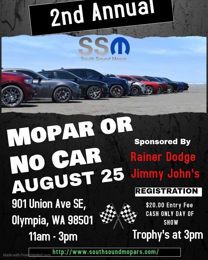 Image of car show flyer
